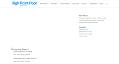 Desktop Screenshot of highpointpool-fc.com